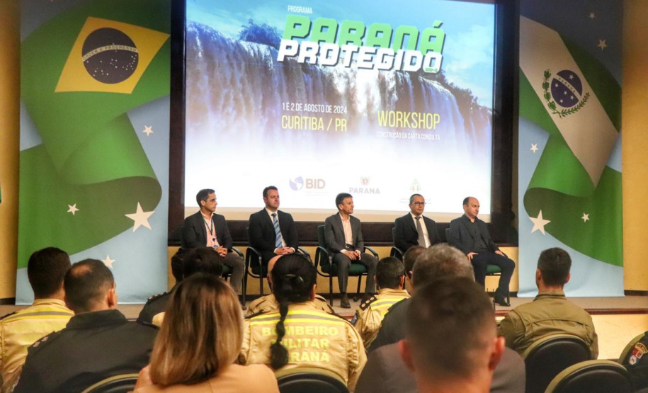 SESP promove 1º Workshop para construção da Carta Consulta do Programa Paraná Protegido
