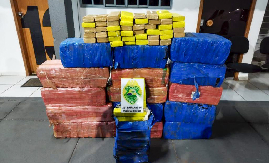 Com 326 toneladas, Paraná lidera apreensão de drogas no Brasil em 2024