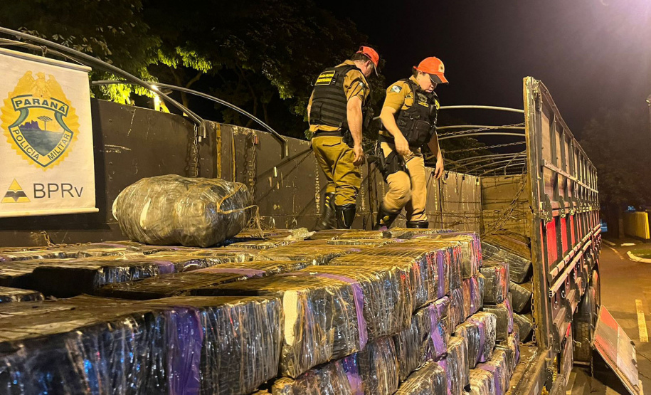Com 326 toneladas, Paraná lidera apreensão de drogas no Brasil em 2024