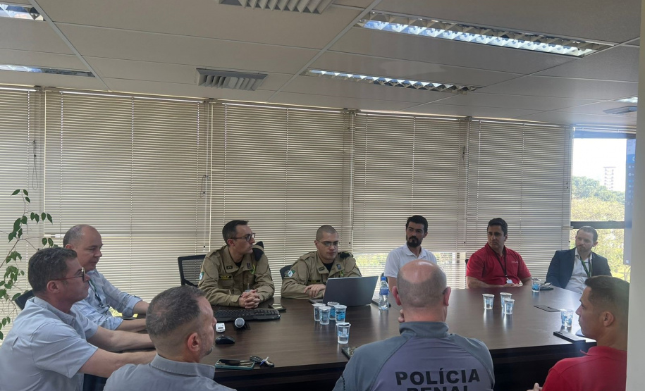 Sesp promove encontro integrado com as Forças de Segurança para discutir a Operação Eleições 2024