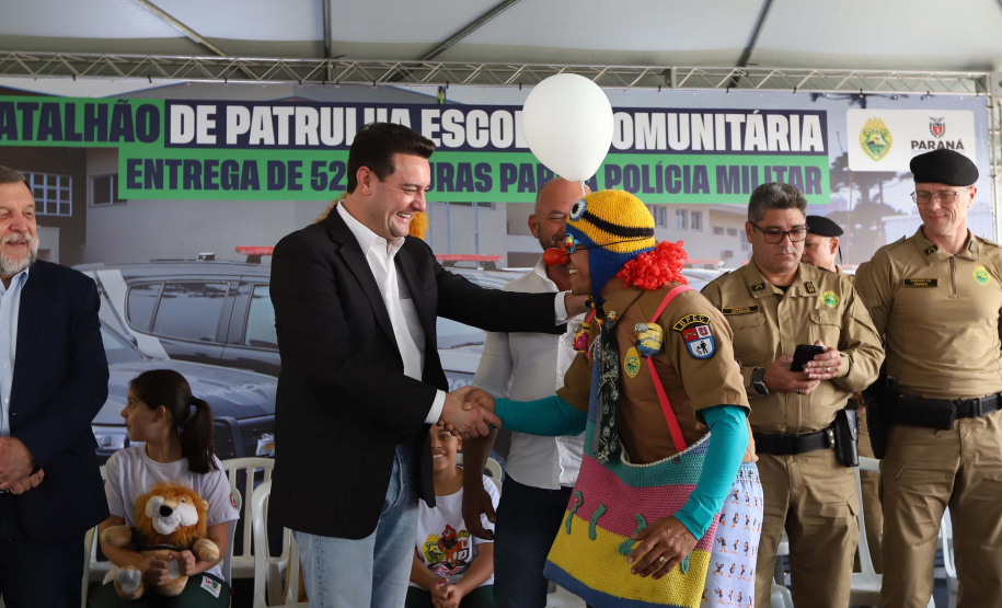 Governador inaugura sede do Batalhão de Patrulha Escolar e entrega 52 viaturas da Rotam