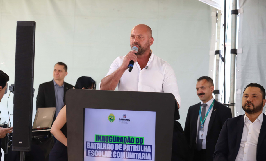 Governador inaugura sede do Batalhão de Patrulha Escolar e entrega 52 viaturas da Rotam