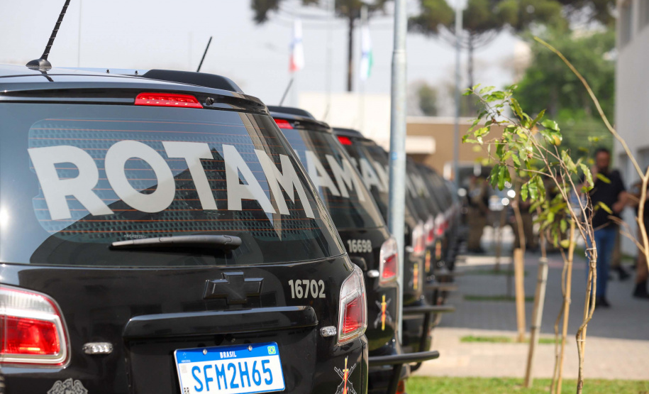 Governador inaugura sede do Batalhão de Patrulha Escolar e entrega 52 viaturas da Rotam