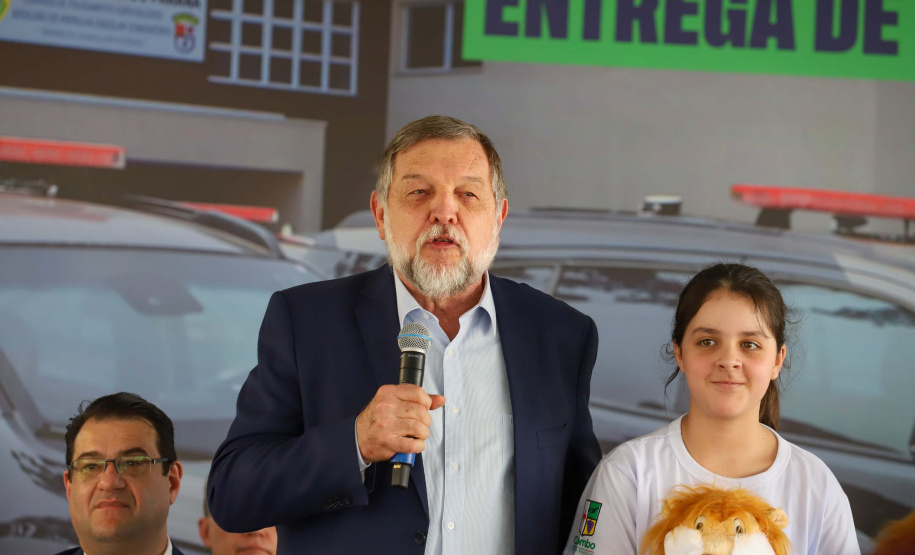 Governador inaugura sede do Batalhão de Patrulha Escolar e entrega 52 viaturas da Rotam