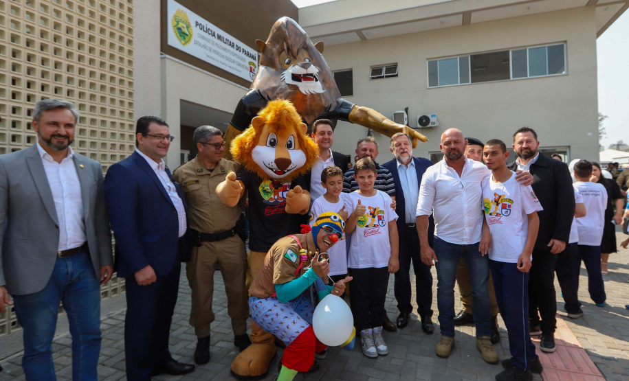 Governador inaugura sede do Batalhão de Patrulha Escolar e entrega 52 viaturas da Rotam