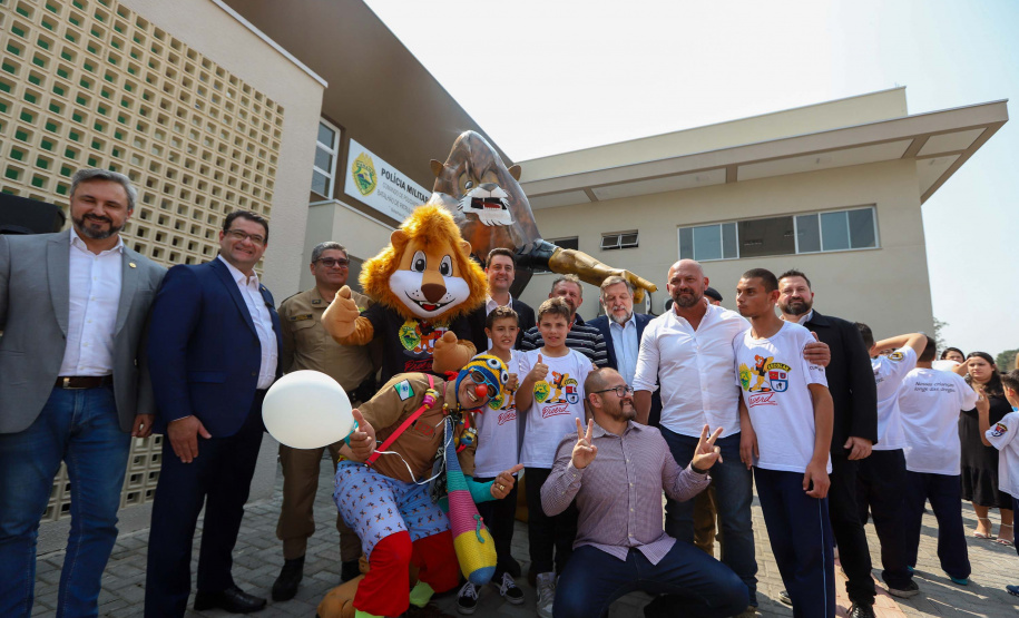 Governador inaugura sede do Batalhão de Patrulha Escolar e entrega 52 viaturas da Rotam