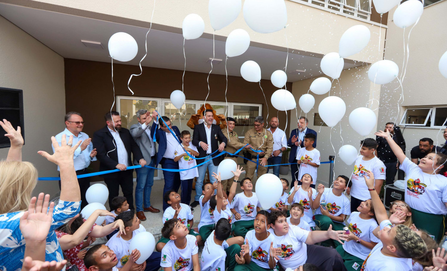 Governador inaugura sede do Batalhão de Patrulha Escolar e entrega 52 viaturas da Rotam