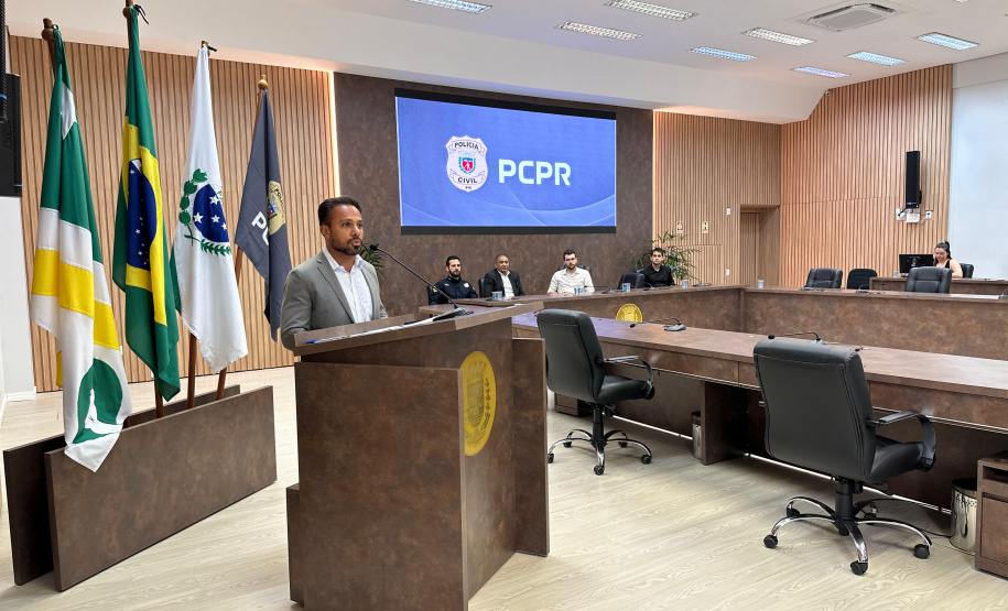 Profissionais da PCPR que atuam no Sudoeste recebem a Medalha do Serviço Policial