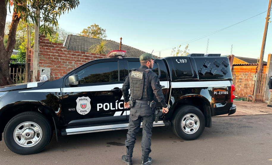 PCPR prende 57 pessoas em três megaoperações simultâneas contra o crime organizado