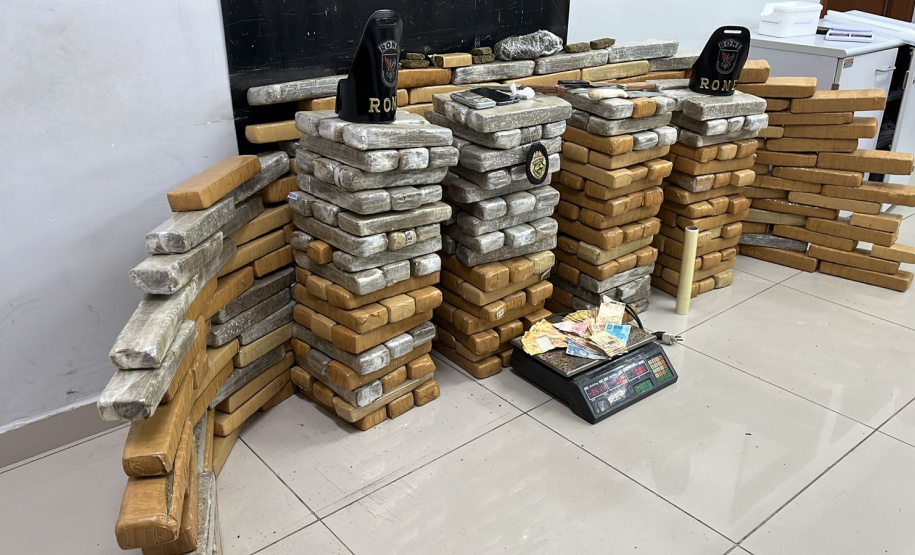 PMPR desmantela ponto de distribuição de drogas em Curitiba