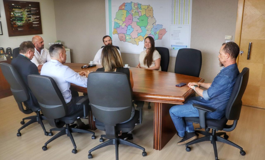 SESP recebe visita de representantes do Consulado dos EUA