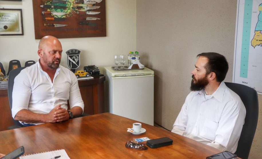 SESP recebe visita de representantes do Consulado dos EUA