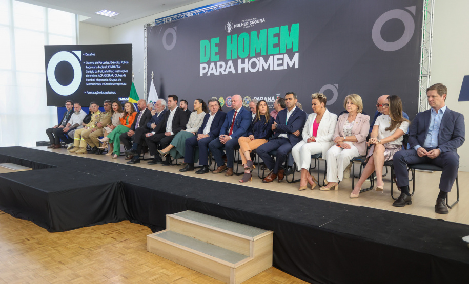 Governador lança projeto de conscientização para combater violência contra a mulher