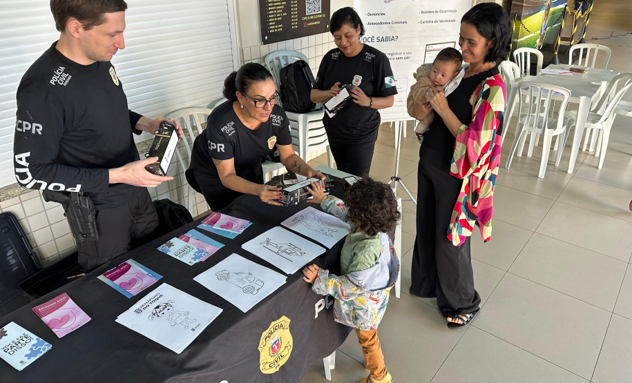 PCPR na Comunidade leva serviços de polícia judiciária, orientações e palestras para mais de 2,1 mil pessoas em Curitiba e Faxinal