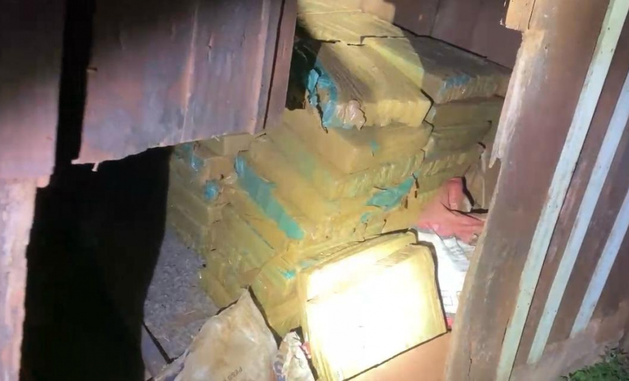 PMPR apreende 1,4 tonelada de maconha em Iporã