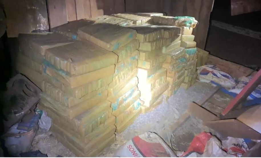 PMPR apreende 1,4 tonelada de maconha em Iporã