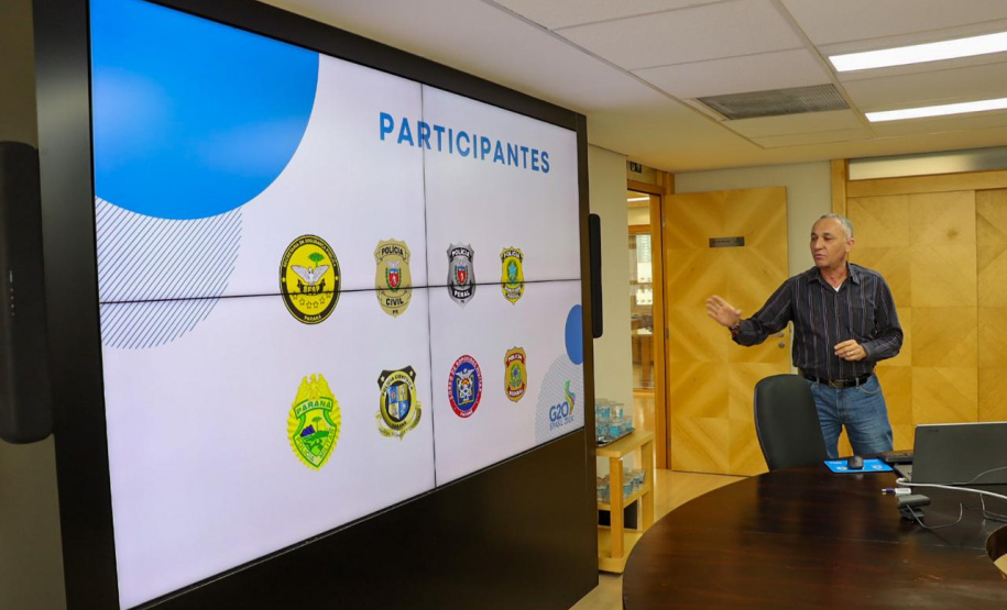 SESP realiza reunião para alinhamento de plano operacional dos encontros  do G20 em Foz do Iguaçu
