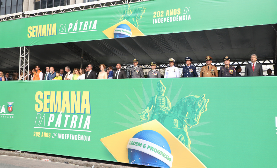 Desfile com milhares de pessoas festeja os 202 anos da Independência do Brasil