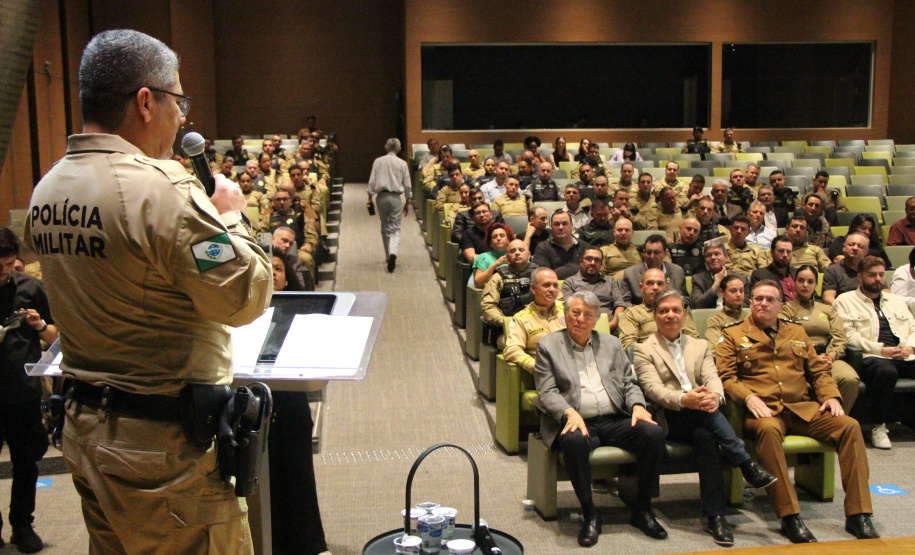 Solenidade marca a de Passagem de Comando do 3º CRPM em Maringá