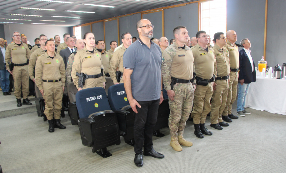 Solenidade militar marca passagem de função de Corregedor-Geral da PMPR