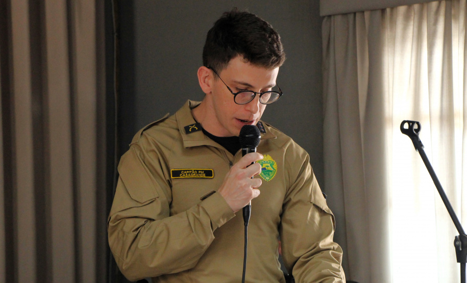 Solenidade militar marca passagem de função de Corregedor-Geral da PMPR