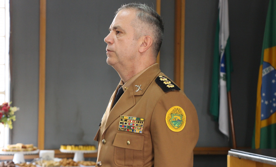 Solenidade militar marca passagem de função de Corregedor-Geral da PMPR