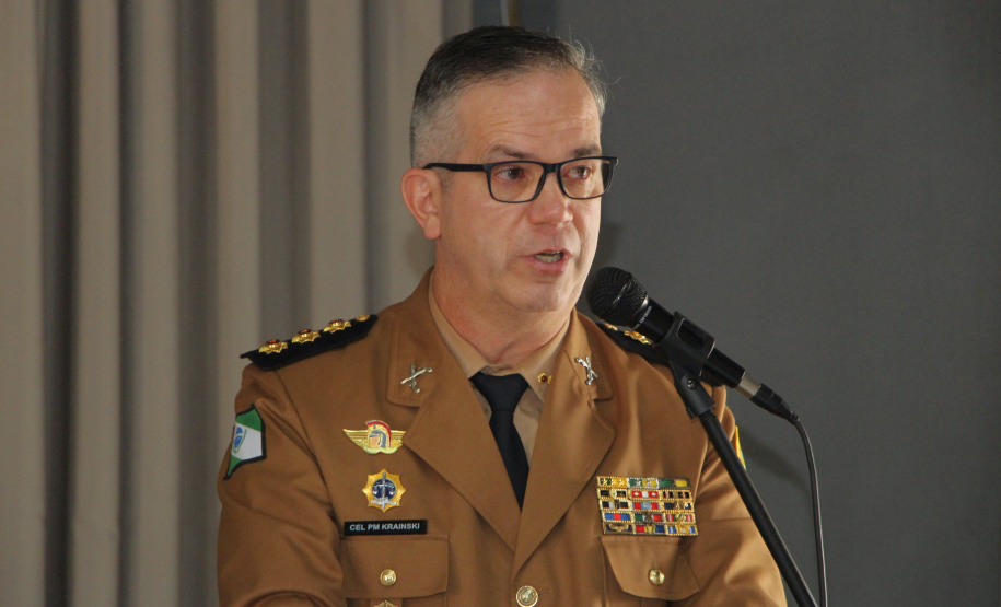 Solenidade militar marca passagem de função de Corregedor-Geral da PMPR