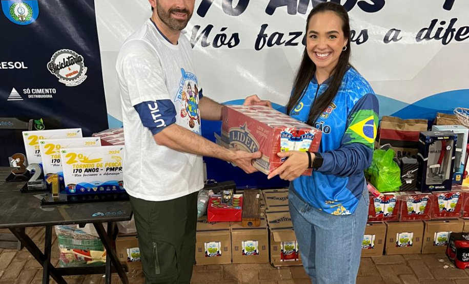 PMPR realiza 2ª edição do torneio de pesca e doa 700 litros de leite a Instituições da região de Loanda e Porto Rico/Pr
