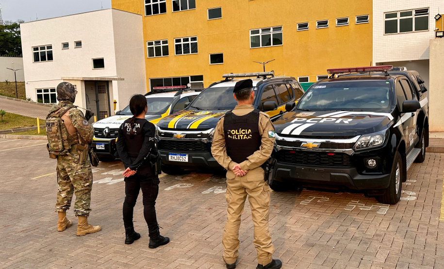 PCPR, PMPR e PRF prendem homens durante operação em Cascavel
