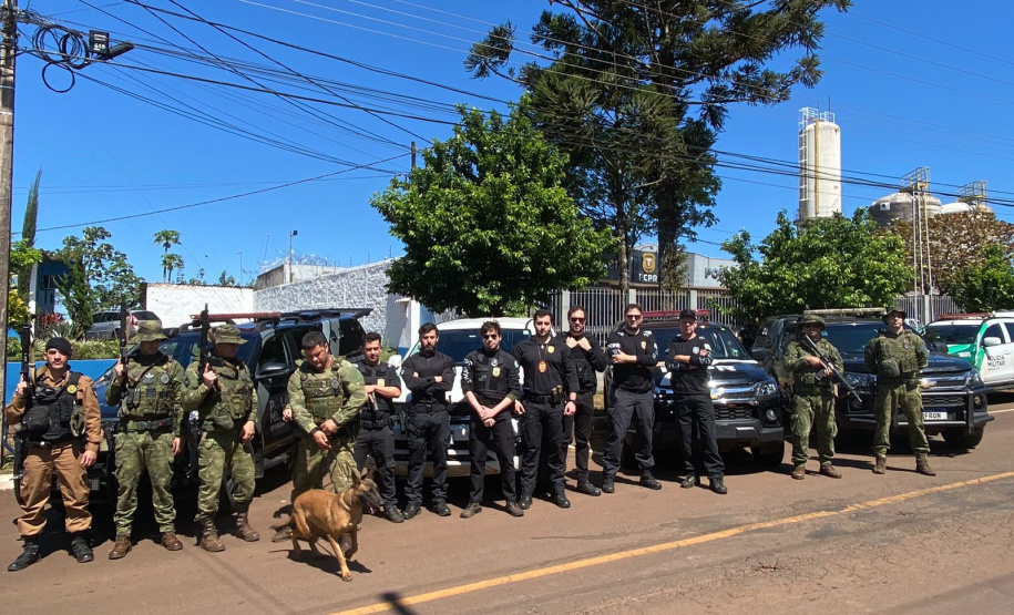 PCPR prende 57 pessoas em três megaoperações simultâneas contra o crime organizado