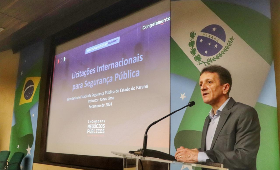 Sesp promove curso sobre Licitações Internacionais para reforçar a segurança pública