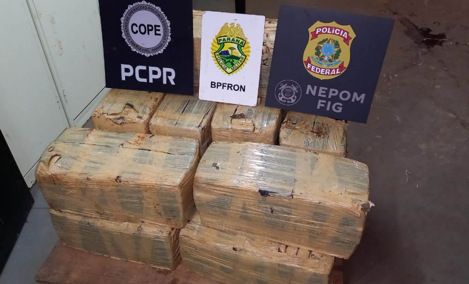 Com 326 toneladas, Paraná lidera apreensão de drogas no Brasil em 2024