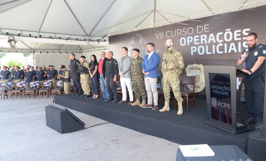 PCPR forma 16 agentes de segurança pública para operações de alto risco