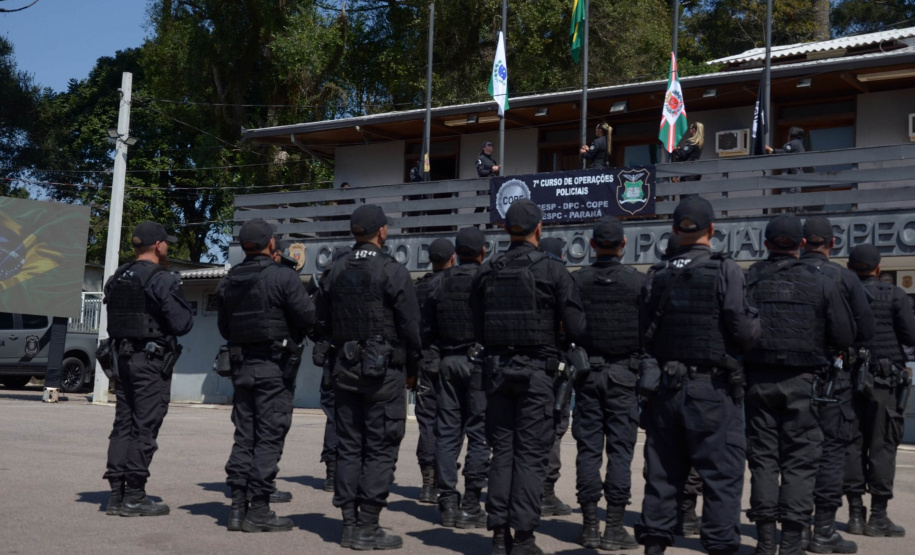 PCPR forma 16 agentes de segurança pública para operações de alto risco