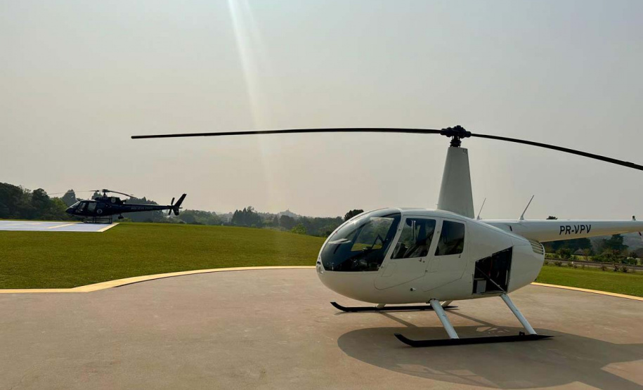 Operação da PCPR contra o tráfico de drogas prende 10 e apreende dois helicópteros