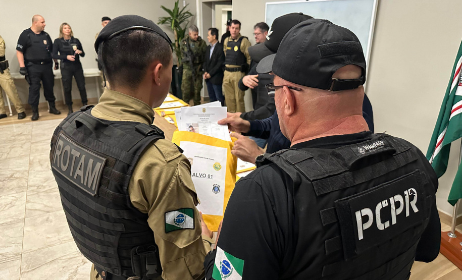 PCPR prende 57 pessoas em três megaoperações simultâneas contra o crime organizado