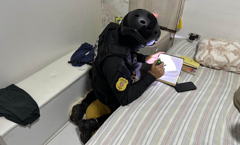 PCPR prende 57 pessoas em três megaoperações simultâneas contra o crime organizado