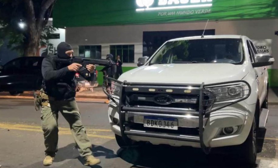 PMPR realiza exercício simulado de enfrentamento ao "novo cangaço" em Maringá