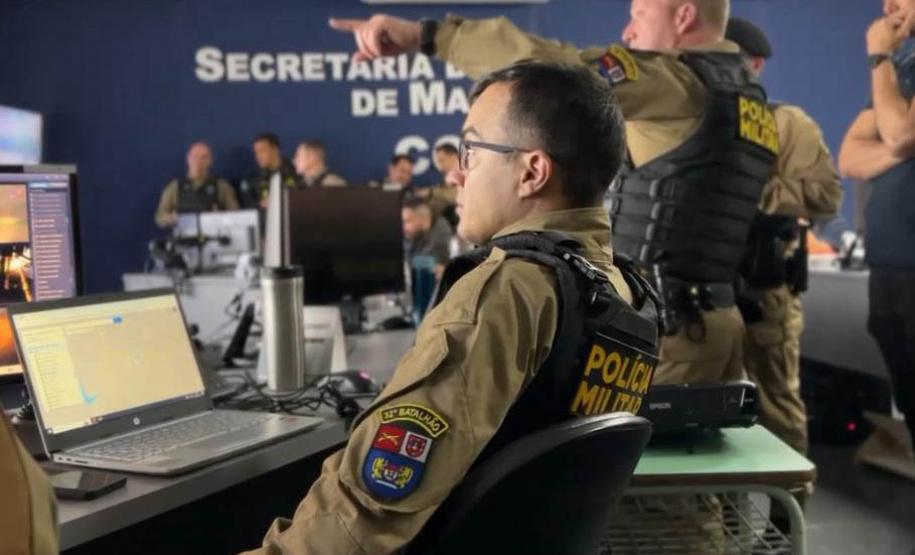 PMPR realiza exercício simulado de enfrentamento ao "novo cangaço" em Maringá