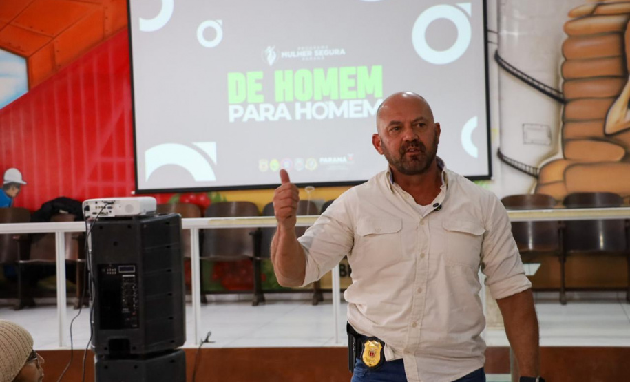 Portos do Paraná promove diálogo com homens sobre violência contra a mulher