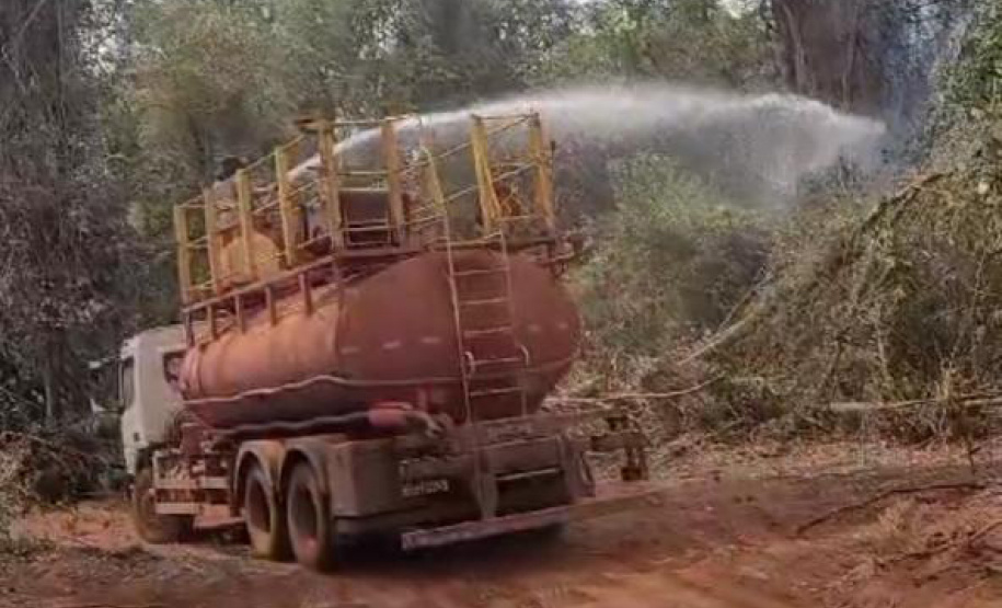 Com volta do calor, Bombeiros reforçam combate a incêndios florestais
