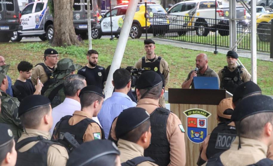 Secretário participa da abertura da Operação Umuarama Integrada