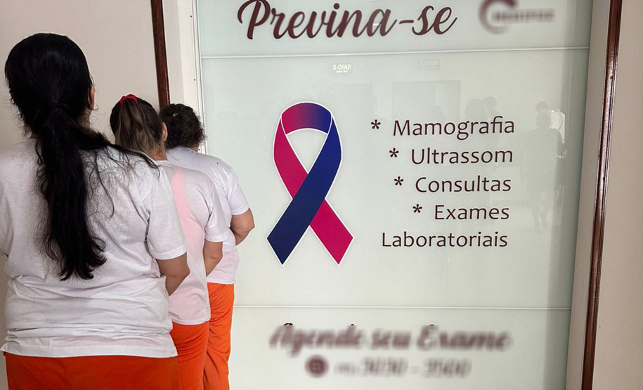 Penitenciária de Foz do Iguaçu promove exames de prevenção ao câncer às 266 custodiadas