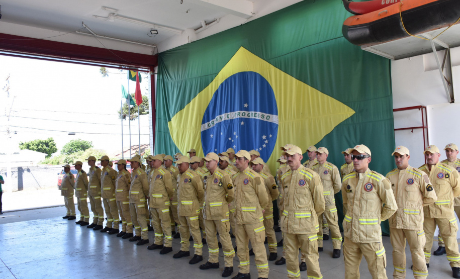 Corpo de Bombeiros forma 42 novos integrantes para força-tarefa que atua em desastres