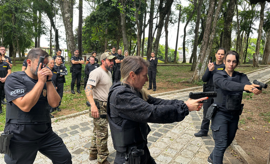 PCPR promove curso para policiais civis que atuarão no Verão Maior Paraná