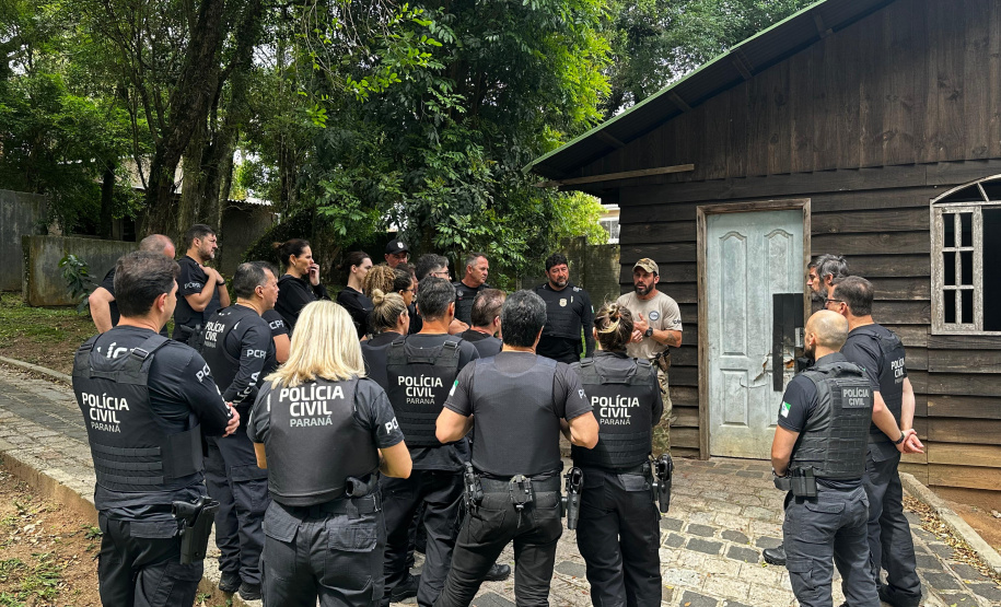 PCPR promove curso para policiais civis que atuarão no Verão Maior Paraná