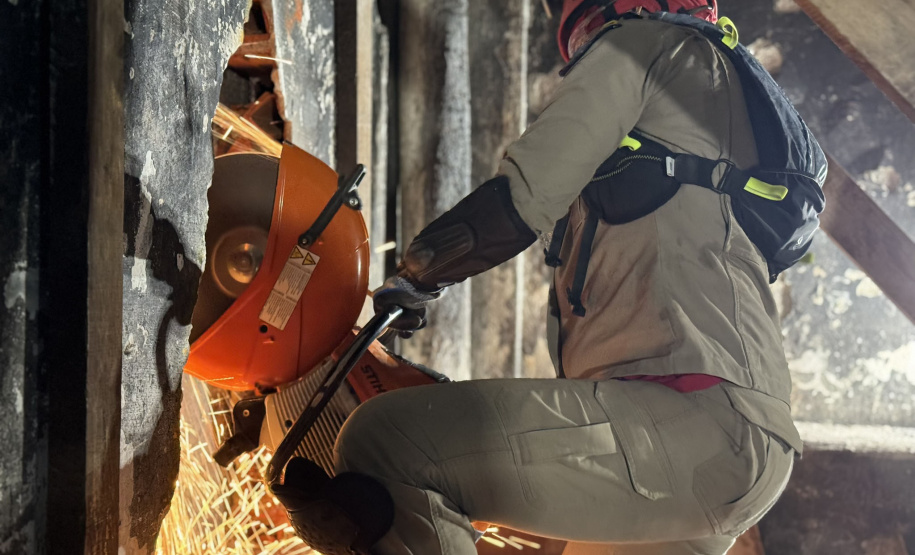 Corpo de Bombeiros capacita nova equipe da Força-Tarefa de Respostas a Desastres