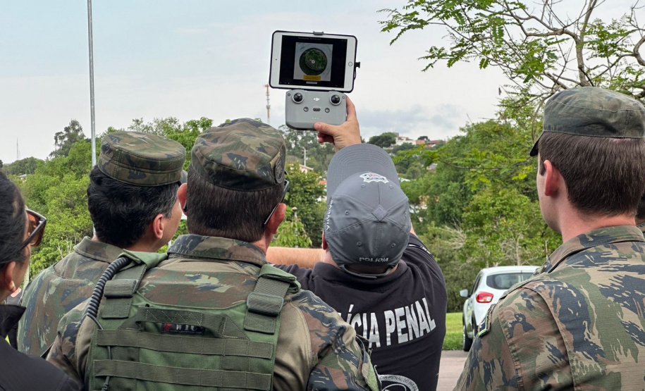 Polícia Penal do Paraná promove curso de drones para outras forças de segurança