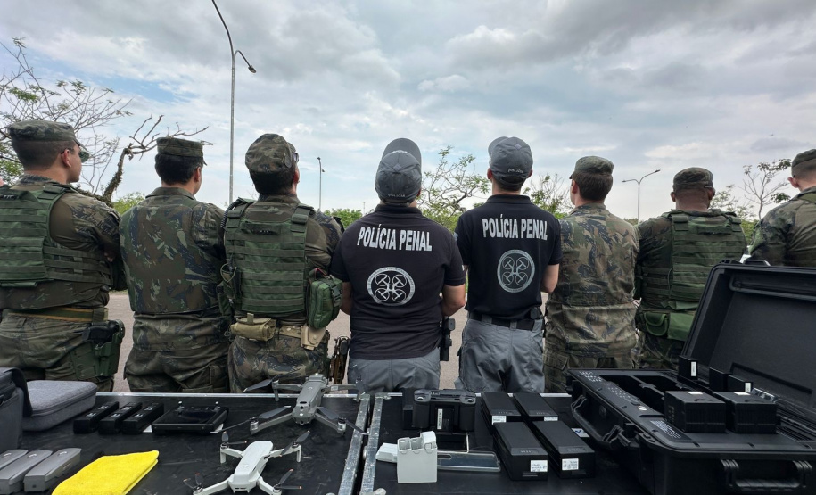 Polícia Penal do Paraná promove curso de drones para outras forças de segurança