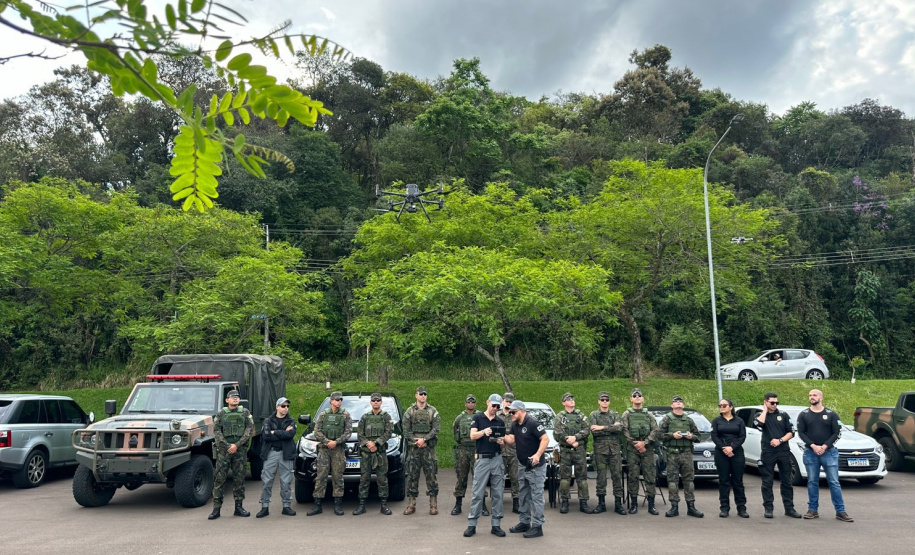 Polícia Penal do Paraná promove curso de drones para outras forças de segurança